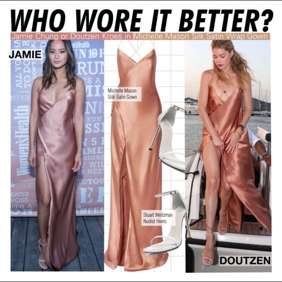 100% Silk Wrap Dress - Picture 15 of 16